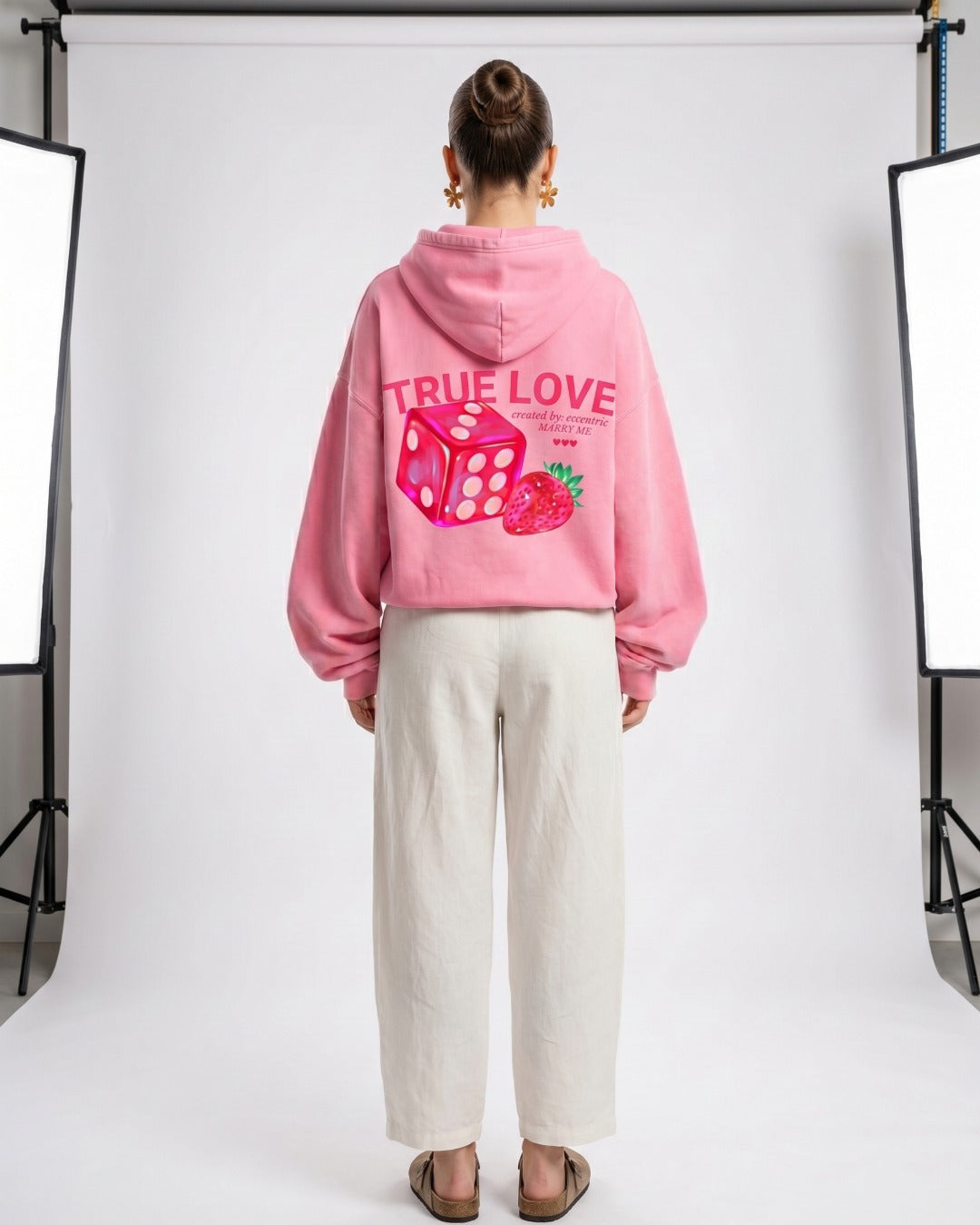 True Love Pink Hoodie