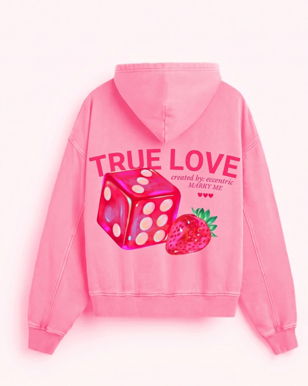 True Love Pink Hoodie