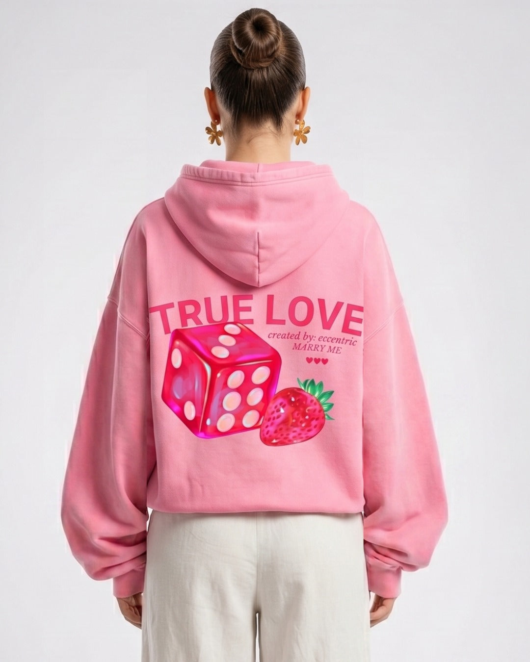 True Love Pink Hoodie