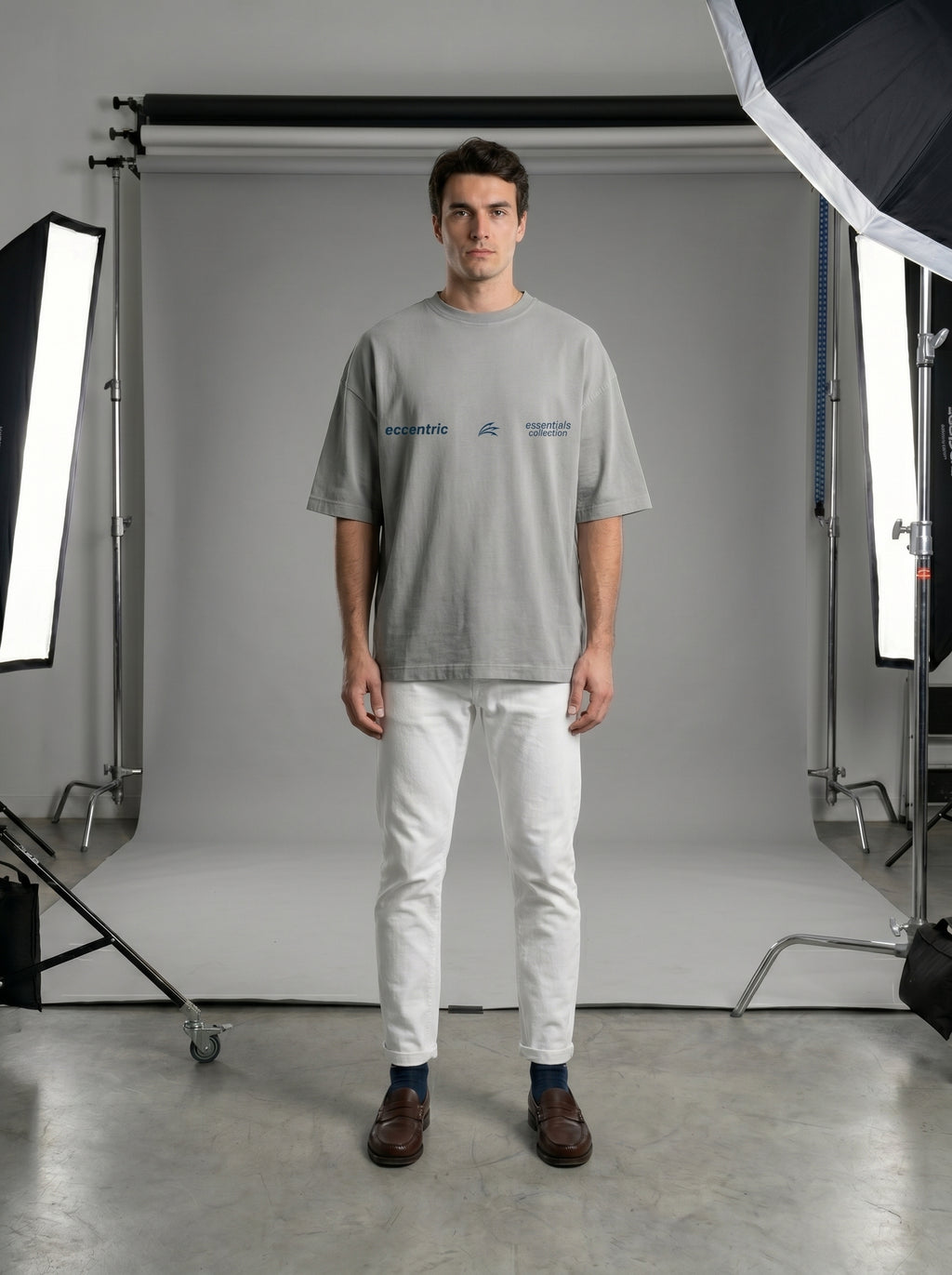 Eccentric Essentials Grey T-shirt