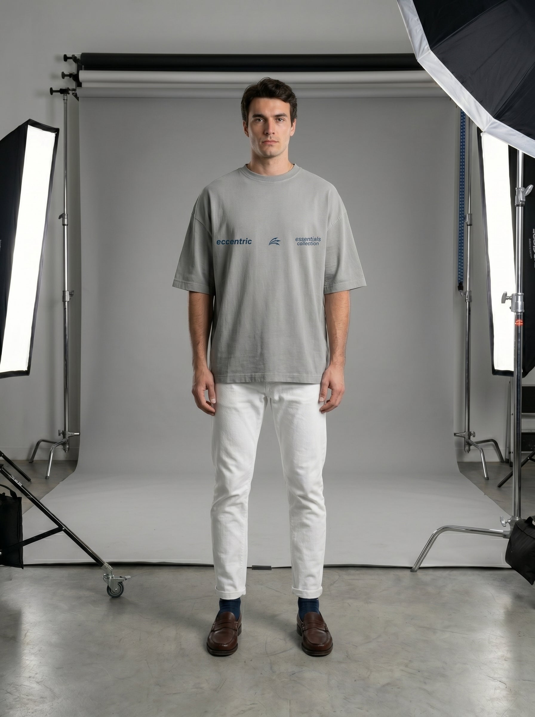 Eccentric Essentials Grey T-shirt